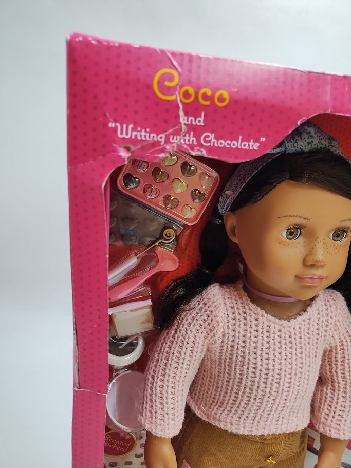 Our Generation Coco Posable 18" Baking Doll & Storybook SEE DETAILS