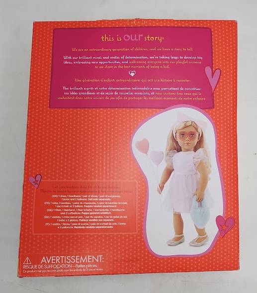 Our Generation All Heart Party Dress Outfit for 18" Dolls SEE DETAILS