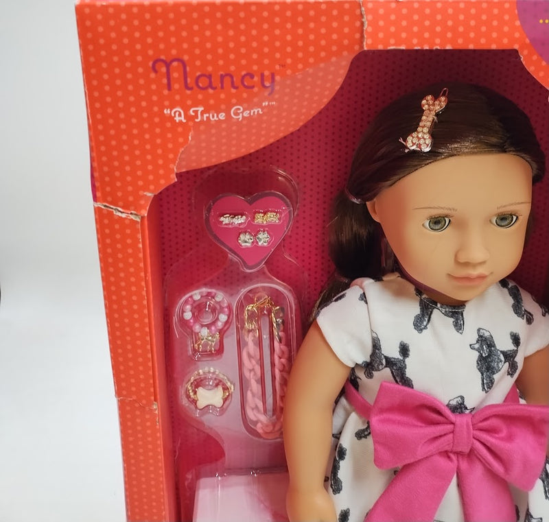 Our Generation 18" Doll with Jewelry Box & Pierced Ears - Nancy SEE DETAILS