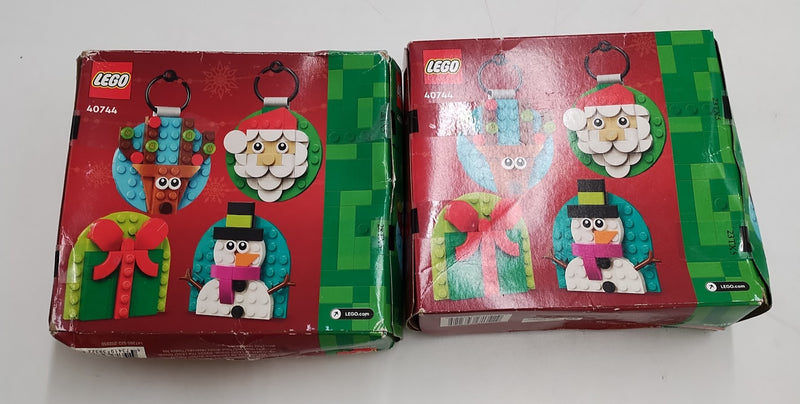 2 PACK!!! LEGO Christmas Ornament Selection Building Toy 40744 SEE DETAILS