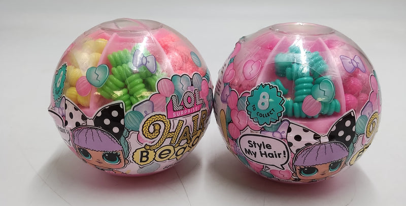 2 PACK!!! LOL Surprise! Hair Beads Styling Set Doll