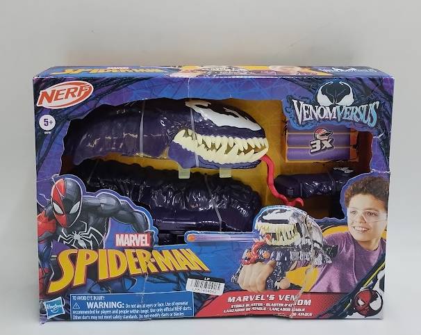 Marvel Spider-Man Venom vs Marvel's Venom Strike Blaster SEE DETAILS