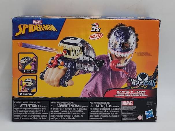 Marvel Spider-Man Venom vs Marvel's Venom Strike Blaster SEE DETAILS