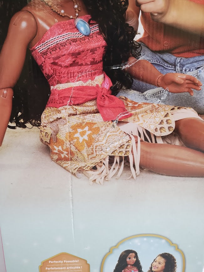 Disney Princess 32" My Size Moana Doll SEE DETAILS (LOCAL PICKUP ONLY)