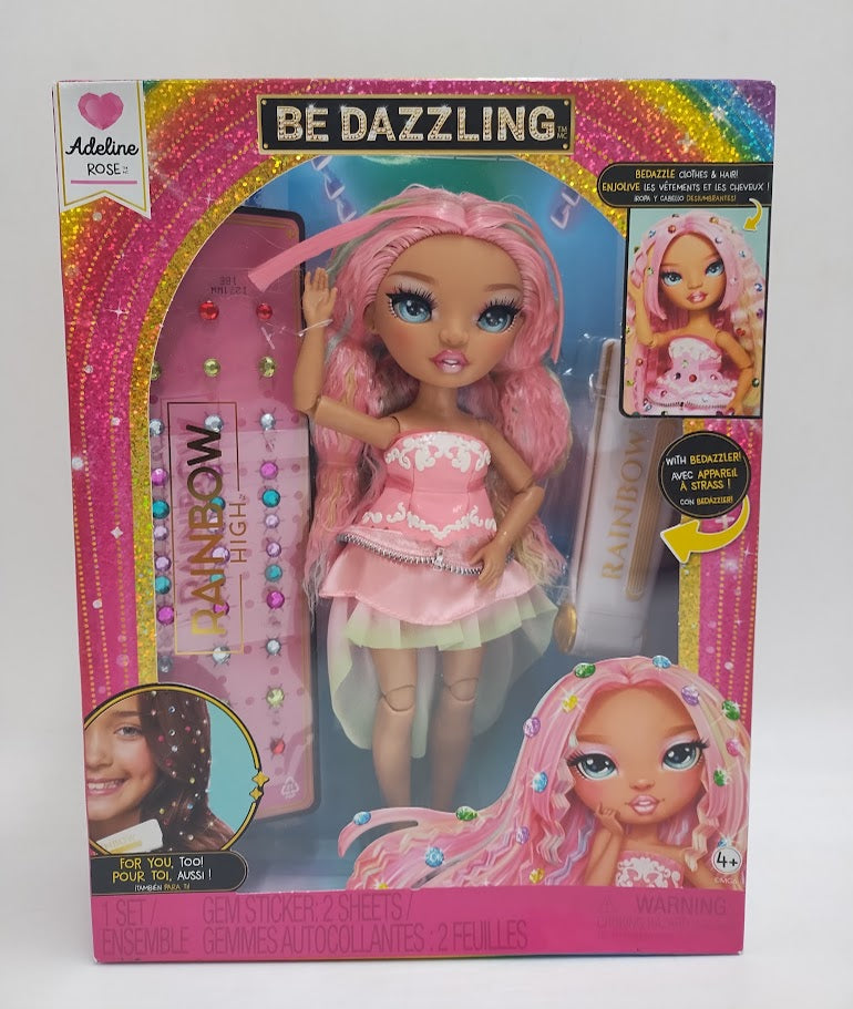 Rainbow High Be Dazzling Fashion Doll - Adeline Rose (Pink) SEE DETAILS