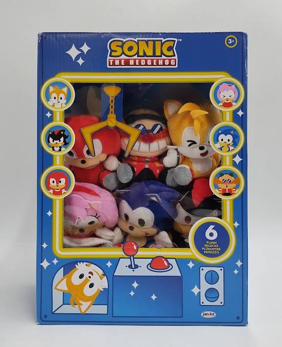Sonic the Hedgehog 3.5" Mini Plush Crane Game SEE DETAILS