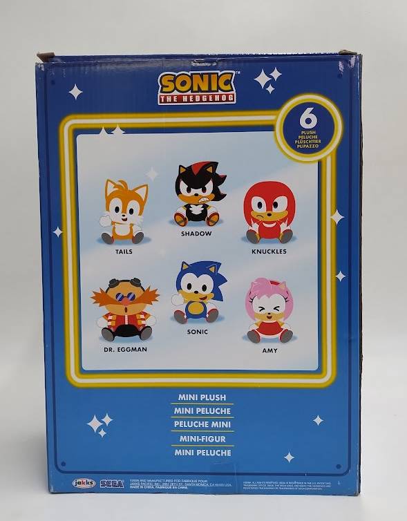 Sonic the Hedgehog 3.5" Mini Plush Crane Game SEE DETAILS