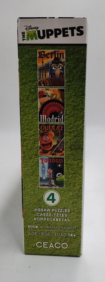 Ceaco Muppets Around the World Puzzle Set