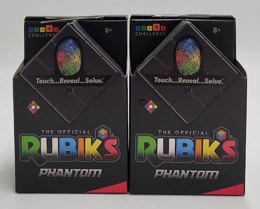 LOT OF 2 Rubik's Phantom 3x3 Cube Advanced Brainteaser *NEW & SEALED*