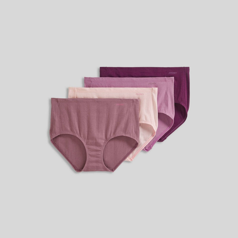 Jockey Generation 4pk Cotton Breathable Briefs - Pink XXL
