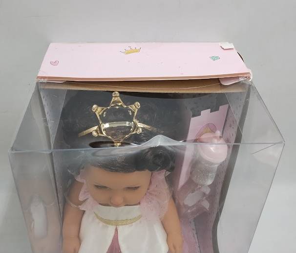 BABY Born Princess Baby Doll Ava - Brown Hair, Light Brown Eyes SEE DETAILS
