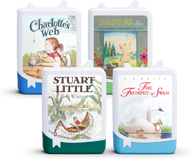 tonies Audiobooks: E.B. White Collection 4pk Set SEE DETAILS