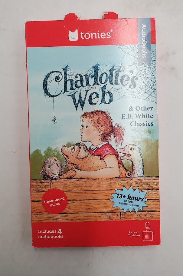 tonies Audiobooks: E.B. White Collection 4pk Set SEE DETAILS