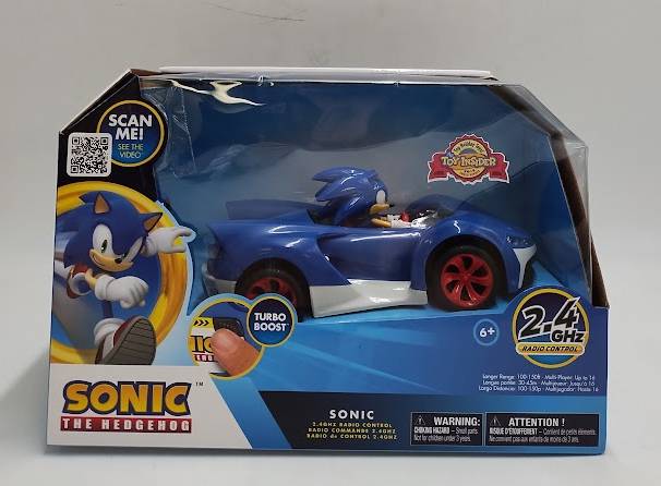 NKOK Sonic the Hedgehog 2.4 GHZ Turbo Boost RC Vehicle SEE DETAILS
