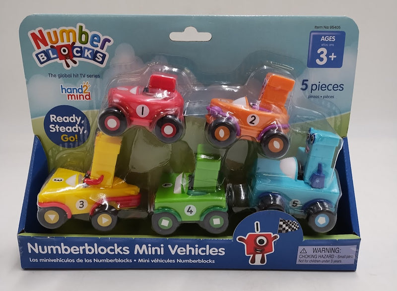 Hand2Mind Numberblocks Mini Vehicles