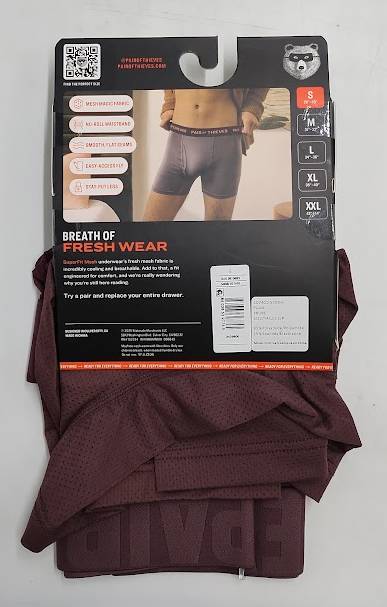 Pair of Thieves Men's Boxer Briefs 2pk - Dark Red S