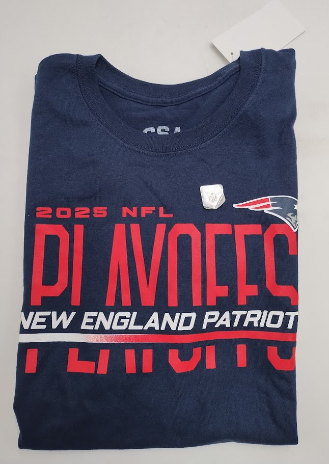 MENS NFL LX Tourney Primed Patriots T-shirt - SIZE L
