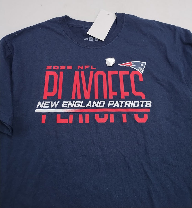 MENS NFL LX Tourney Primed Patriots T-shirt - SIZE L