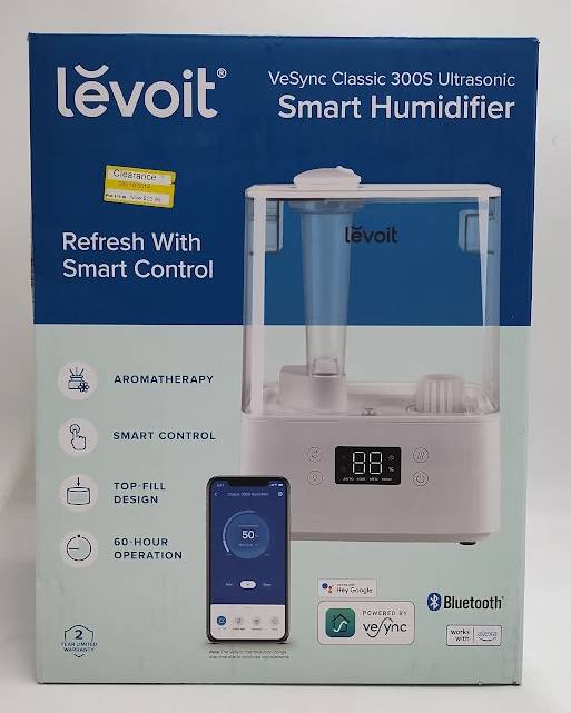 Levoit Classic 300S Ultrasonic Smart Humidifier White SEE DETAILS
