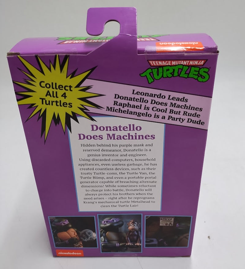 NECA Teenage Mutant Ninja Turtles Ultimate Donatello 7" SEE DETAILS