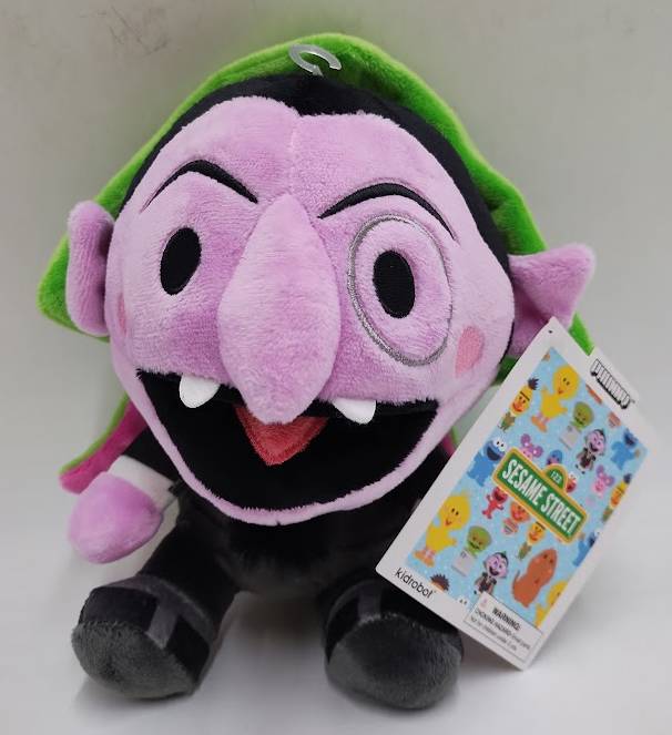 KidRobot Sesame Street The Count 7.5" Phunny Plush