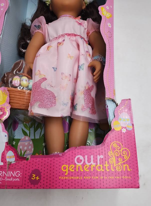 Our Generation Sunny Limited-Edition Easter Collectible 18" Doll SEE DETAILS