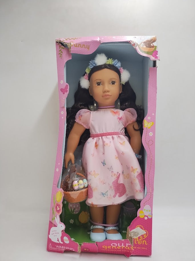 Our Generation Sunny Limited-Edition Easter Collectible 18" Doll SEE DETAILS
