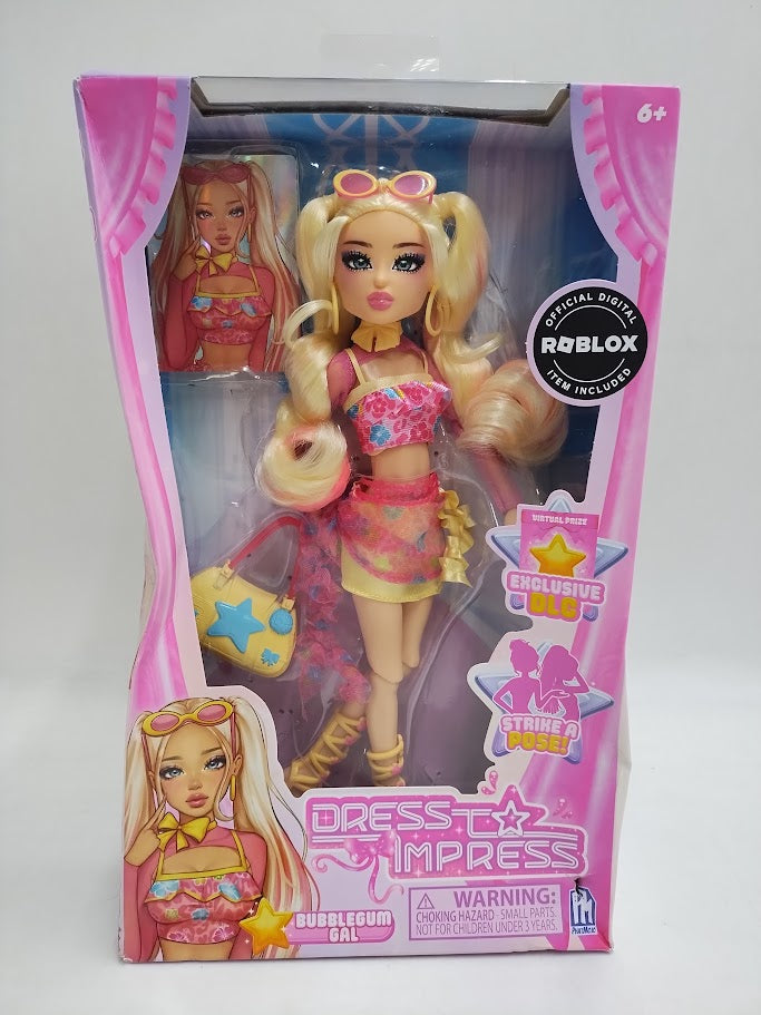 Dress To Impress Bubble Gum Gal Fashion Doll SEE DETAILS