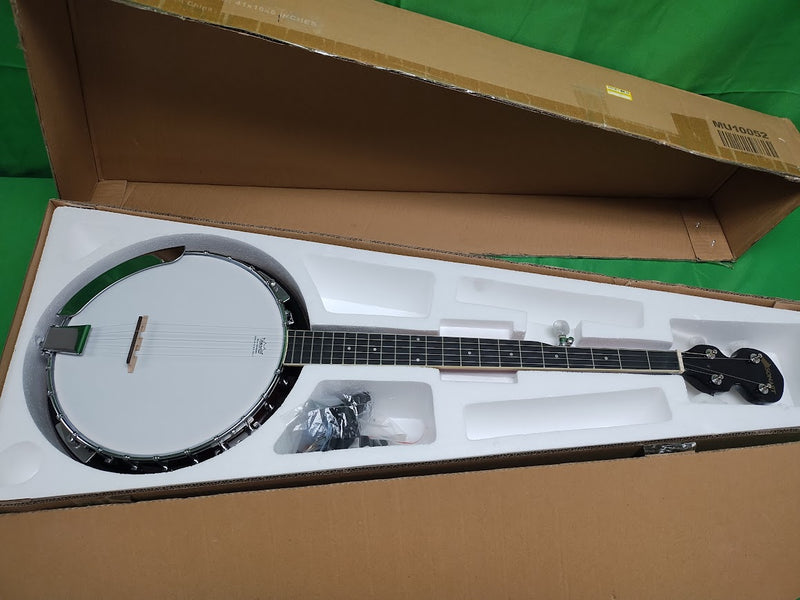 Costway Sonart 5 String Geared Tunable Banjo Closed Back Remo Head w/Case (LOCAL PICKUP ONLY)