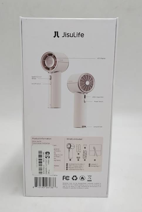 JISULIFE Handheld Portable Fan Pro1 Mini Starry White