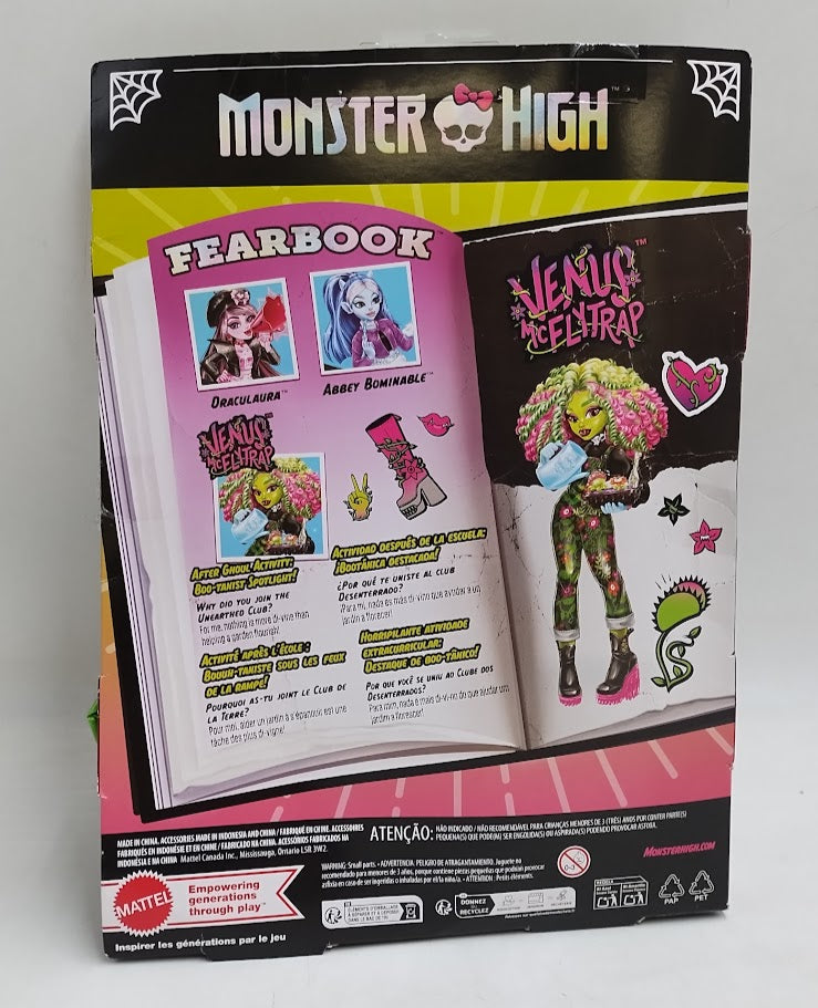 Monster High Fearbook Venus McFlytrap Fashion Doll