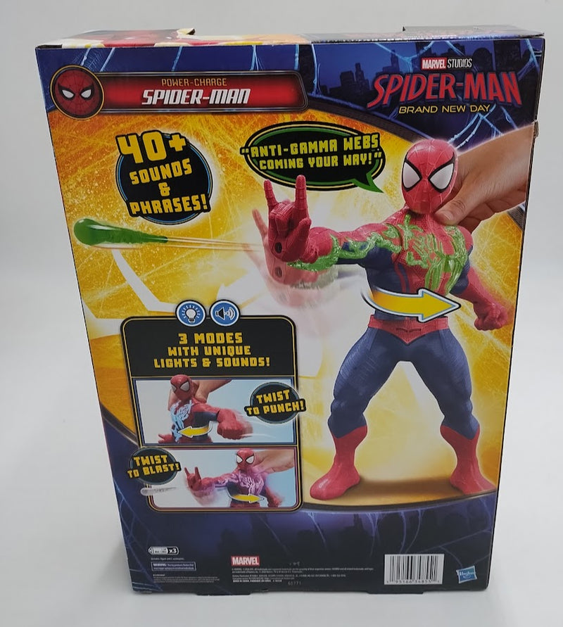 Marvel Spider-Man Brand New Day Power-Charge Spider-Man