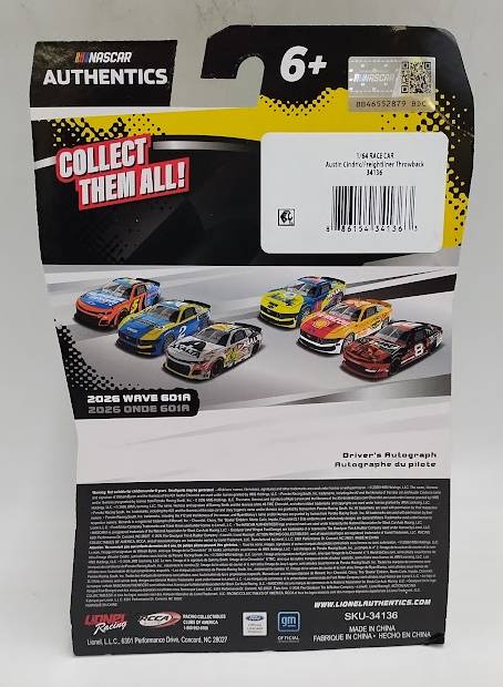 NASCAR Austin Cindric Toy Vehicle SEE DETAILS