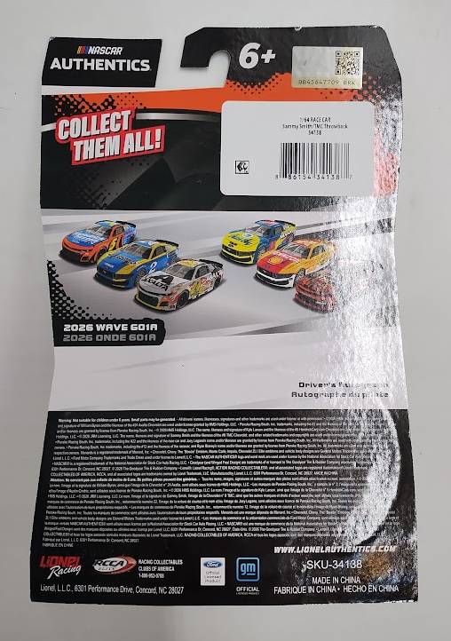 NASCAR Sammy Smith Toy Vehicle