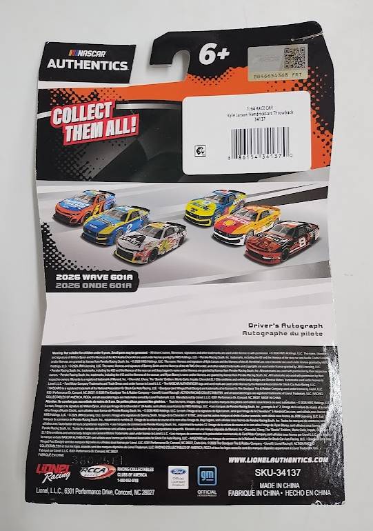 NASCAR Kyle Larson Toy Vehicle SEE DETAILS