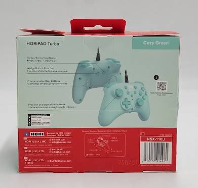 Hori Horipad Turbo Gaming Controller for Nintendo Switch2 Cozy Green SEE DETAILS