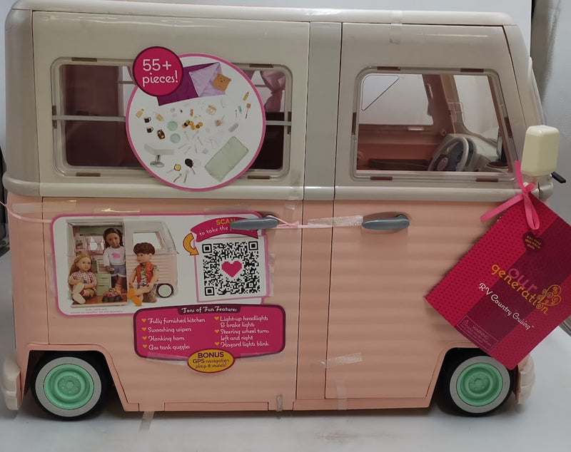 Our Generation Country Cruising RV Camper Playset for 18" Dolls SEE DETAILS (LOCAL PICKUP ONLY)