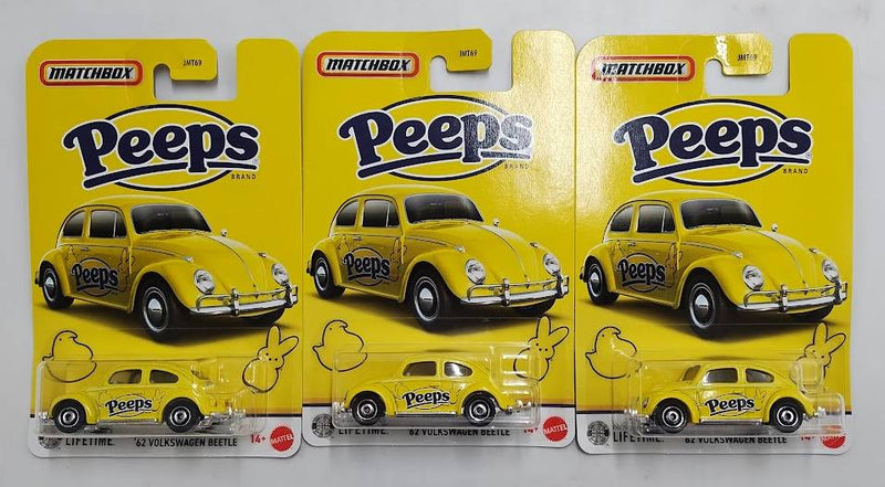 LOT OF 3!!! Matchbox Peeps Die Cast Toy Vehicle