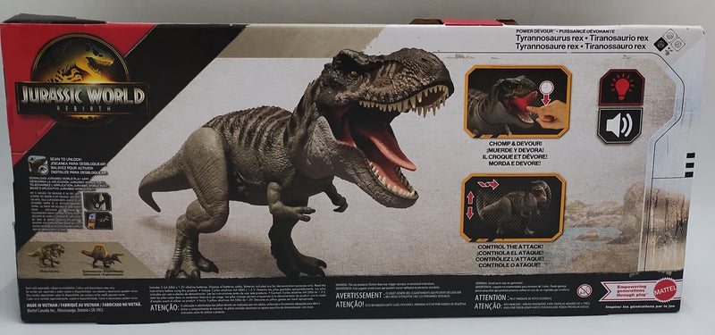 Jurassic World Rebirth Power Devour Tyrannosaurus Rex Dinosaur SEE DETAILS