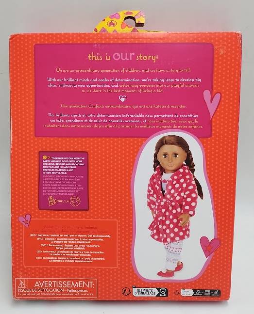 Our Generation Deluxe Pajama Outfit for 18" Dolls - Snuggle Up SEE DETAILS
