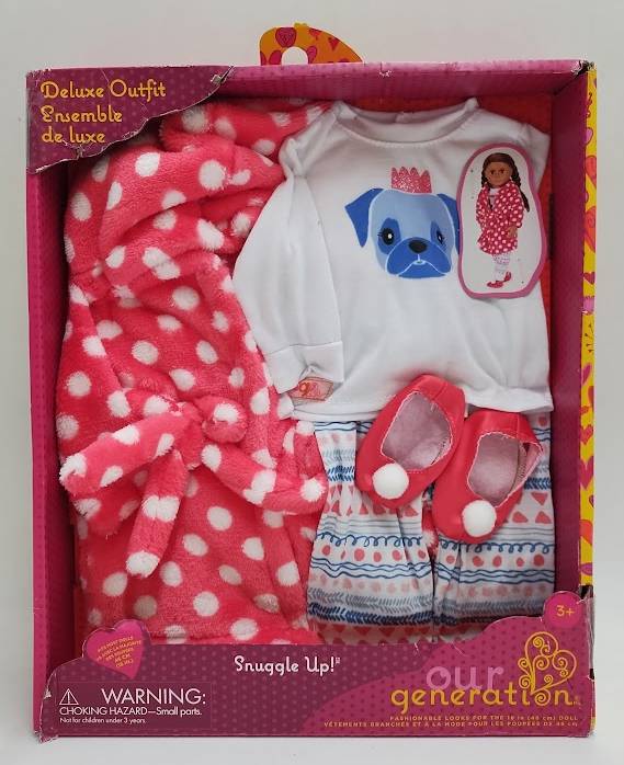 Our Generation Deluxe Pajama Outfit for 18" Dolls - Snuggle Up SEE DETAILS
