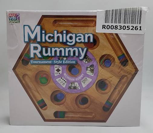 AreYouGame.com Michigan Rummy Tournament Style Edition Board Game