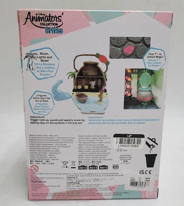 Disney Animators' Collection Littles Moana Motunui Island Playset SEE DETAILS
