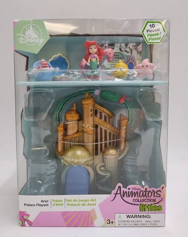 Disney Animators' Collection Littles Ariel Palace Play Set Little Mermaid SEE DETAILS