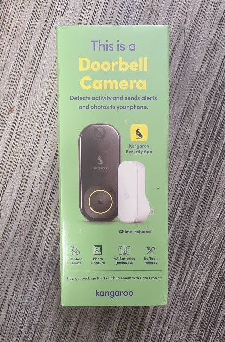 Kangaroo Smart Photo Doorbell + Indoor Chime