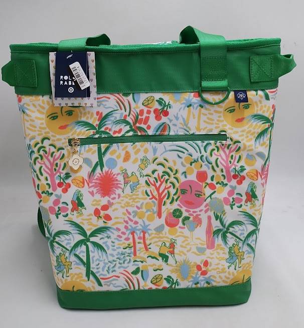 Vacation Backpack Tote Cooler Yellow/Green - Roller Rabbit x Target