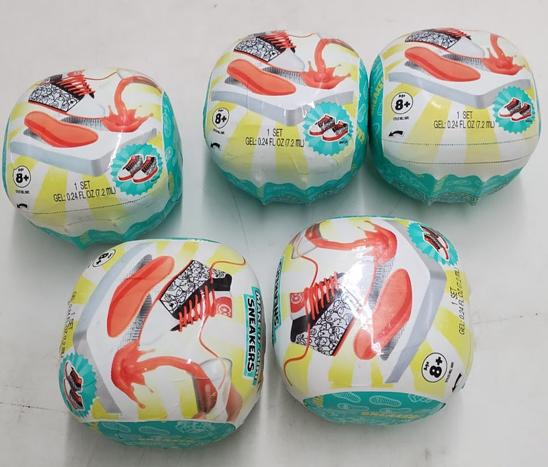 5 PACK MGA's Miniverse Make It Mini Sneakers Mini Collectibles