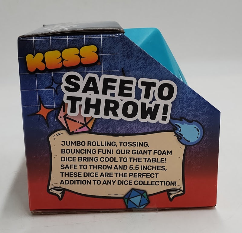Kess Jumbo Foam D20 Dice Game colors vary