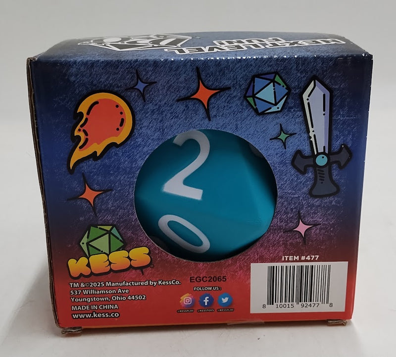 Kess Jumbo Foam D20 Dice Game colors vary