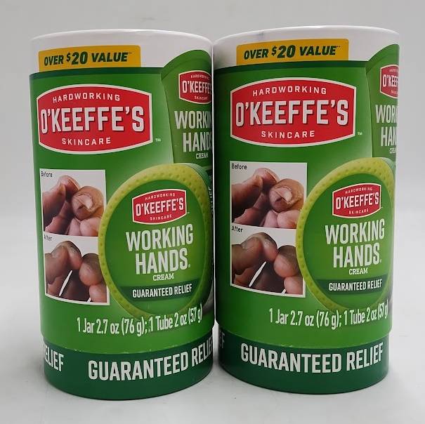LOT OF 2!!! O'Keeffe's Working Hands Cream Set